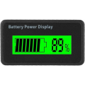 Miniatyrbild 2 av 5: Universal Batterikapacitetsindikator Batteriströmdisplay Testare Voltmeter 12-48V(Grön) KLB