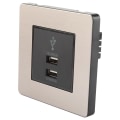 Miniatyrbillede 5 af 8: USB væg oplader, overspændingsbeskyttelse, USB ladestation med KLB