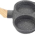 Miniatyrbillede 2 af 7: Æg Pan Omelet Pan Stegning 4 Hul Omelet Pan Non-Stick Stegepander