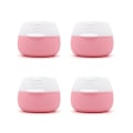 Miniatyrbilde 1 av 5: 4 stk 20 ml Reiseemballasje Boks Silikon Medisin Boks Rosa KLB