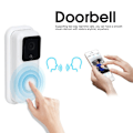 Miniatyrbillede 7 af 8: Smart trådløs dørklokke 2.4GHz WIFI KLB