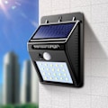 Miniatyrbild 2 av 4: Solcellslampor för utomhusbruk, 2-pack utomhusvägglampor