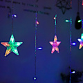 Miniatyrbilde 4 av 5: LED lysnett lysgardin innendørs utendørs hage julelys KLB