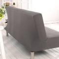 Miniatyrbild 3 av 5: Sofföverdrag utan armstöd för 3-sits soffa. Elastiskt sofföverdrag för bäddsoffa