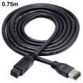 Miniatyrbillede 2 af 8: IEEE 1394B Firewire 800 til 400 9-bens til 6-bens kabel 6 fod, Firewire