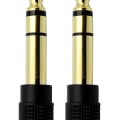 Miniatyrbild 2 av 7: Audioadapter 6,35 mm (1/4\") hane till 3,5 mm (1/8\") stereo hona