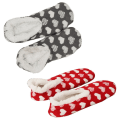 Miniatyrbillede 1 af 5: Dame Tøffel Sokker Varme Fluffy Fleece Foret Kærlighed KLB