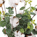 Miniatyrbillede 2 af 8: Bomulds Eucalyptus Bouquet, 4stk/6stk Bomulds Stængler Blomster DIY