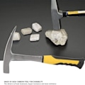 Miniatyrbilde 3 av 5: Geologisk murstein, mursteinhammer, geologisk hammer, stein KLB