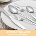 Miniatyrbilde 4 av 7: 20-delt bestikksett for 4 personer, premium rustfritt stål