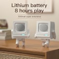 Miniatyrbild 7 av 8: Mini Bluetooth-högtalare, bärbar robot-högtalarleksak KLB