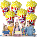 Pikkukuva 8 / 8: Popcorn-ilmapallot popcorn-juhlan koristeluun - 26 tuumaa
