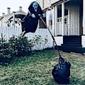 Pikkukuva 3 / 3: 2023-Halloween Ghostface Scream Scarecrow Puutarhakoriste