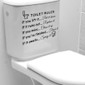 Pikkukuva 5 / 6: DIY irrotettavat hauskat kuvat, mies ja nainen, vessa, wc, kylpyhuone