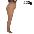 Miniatyrbillede 2 af 5: Falske gennemsigtige varme strømpebukser leggings, gennem huden - fod KLB