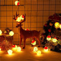 Miniatyrbilde 7 av 8: LED julelys jule snøbjørn fe lys hjem KLB