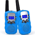 Miniatyrbillede 1 af 5: T388 Børne Walkie Talkie 8 Kanaler Radio Børns Lommelygte Walkie