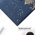 Miniatyrbillede 4 af 5: Linjeret notesbog, A5 notesbog, 8,46\" x 5,7\" hardcover, marineblå