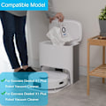 Miniatyrbild 5 av 5: Dammsugarpåsar för Ecovacs Deebot T10 Plus (lämpliga reservdelar)