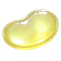Miniatyrbild 1 av 5: Ergonomisk silikon handledsstöd för mus Transparent handledsstöd Gul