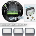 Miniatyrbillede 2 af 5: 10 stk. filtre kompatibel med Roomba robotstøvsuger serie i og e i7 + E5 E6 I3 KLB