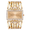 Miniatyrbillede 1 af 5: Crystals Bangle Dameur, Rektangulær Skive Smartwatch