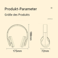 Pikkukuva 3 / 7: Bluetooth-kuulokkeet, langattomat stereokuulokkeet, taitettavat