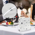Miniatyrbillede 5 af 5: Krystalklare akryl servietholder til borde, servietholder transparent