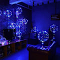 Miniatyrbillede 2 af 8: Fødselsdag balloner - LED helium balloner
