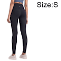 Miniatyrbillede 2 af 5: Dame vinter leggings med fleece foring sort KLB