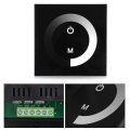 Miniatyrbilde 5 av 8: Veggmontert enkeltfarget LED-berøringspanelkontroller dimmer KLB