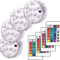 Pikkukuva 1 / 5: Sukellettava LED-valo, monivärinen RGB 10 LED-valo