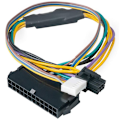 Miniatyrbillede 1 af 8: 24-bens til 6-bens strømforsyningskabel, bundkort serveradapterkabel,