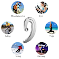 Miniatyrbillede 4 af 8: Bluetooth headset trådløs sølv