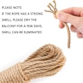 Miniatyrbild 4 av 5: Sisalrep Scratching Post DIY Gripping Post Toy Cat Climbing Frame Replacement Rope KLB