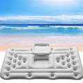 Miniatyrbillede 2 af 8: Beer Pong Luftmadras, Pool Pong Luftmadrasser Oppustelig Beer Pong Pool med KLB