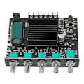 Miniatyrbillede 4 af 8: ZKMT21 BT forstærkerkort høj effekt lyd stereo DC1224V KLB