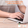 Miniatyrbild 3 av 8: USB-C Hon till USB Han Adapter (2-pack) Typ C till USB A