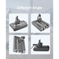 Miniatyrbillede 5 af 5: Støvsugerbatteri til Dyson V6 (DC62) 21,6V 4,0Ah