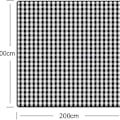 Pikkukuva 3 / 6: Piknikviltti 200x200CM XXL 2-7 henkilölle vedenpitävä rantamatto