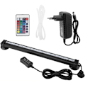 Miniatyrbillede 1 af 5: Akvarie LED-fiskrørslampe Vandtæt Akvariefarve Nedsænkelig Akvariebelysning (31 cm EU-stik) KLB