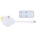 Miniatyrbild 3 av 8: Söt USB LED-nattlampa, fjärrkontroll timing nattljus KLB