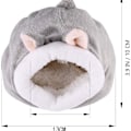 Miniatyrbilde 4 av 6: Balacoo Piggsvin Kosepose - Rotte Hamster Hus Seng Vinter Varm Fleece Liten KLB