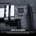 Miniatyrbillede 6 af 8: USB-C magnetisk adapter, 2-pak Type-C magnetisk adapter, hurtig opladning og