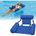 Miniatyrbild 2 av 7: Uppblåsbar badsäng, vattenhängmatta lounger pool lounger