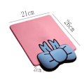 Miniatyrbild 2 av 5: Musmatta med handledsstöd Smärtlindring Ergonomisk Mus Rosa