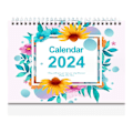 Pikkukuva 1 / 6: 2024 Pöytäkalenteri - Seisova Kääntötyöpöytäkalenteri 2024, Tammikuu 2024-Joulukuu Style1 KLB