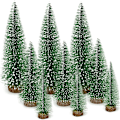 Miniatyrbillede 2 af 8: Mini kunstig juletræ, 9 stykker mini kunstig juletræ med KLB