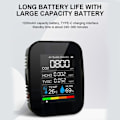 Miniatyrbillede 2 af 8: 5 i 1 CO2-måler digital temperatur fugtighedstester TVOC KLB