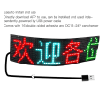Miniatyrbilde 6 av 8: Fleksibel LED-bilskjerm, ultratynn, Bluetooth-appkontroll KLB